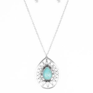 Summer Sunbeam [LONG] Necklace | Turquoise